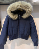 کاپشن کلاه خزدار کشبافت